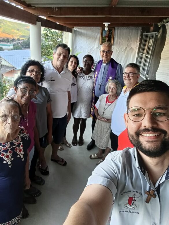 Dom Lauro visita a Paróquia São Sebastião de Lindenberg