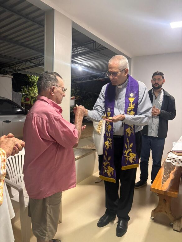 Dom Lauro visita a Paróquia São Sebastião de Lindenberg