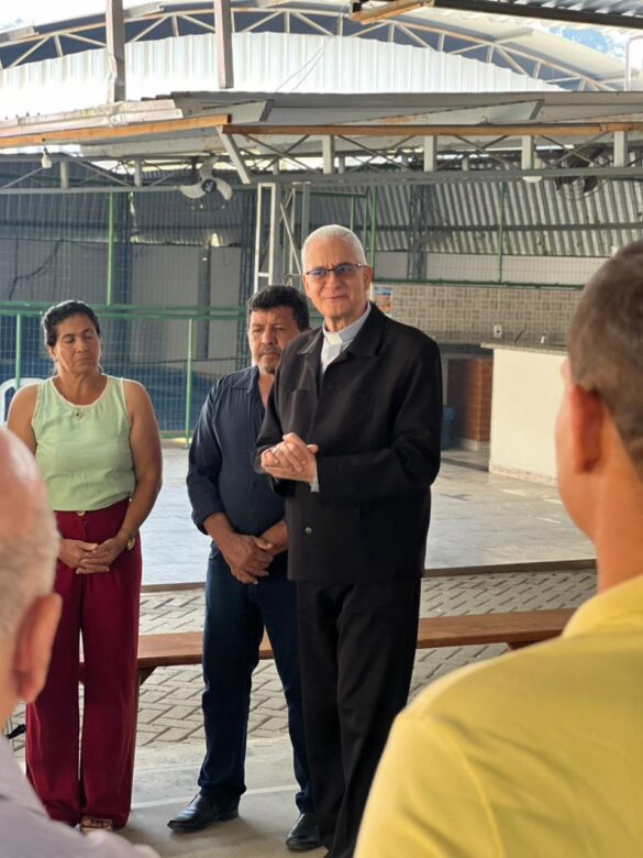 Dom Lauro visita a Paróquia São Sebastião de Lindenberg