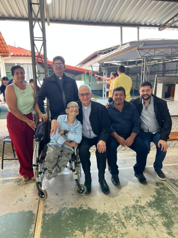 Dom Lauro visita a Paróquia São Sebastião de Lindenberg