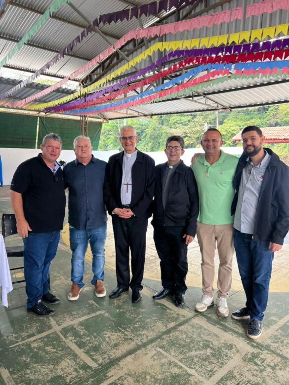 Dom Lauro visita a Paróquia São Sebastião de Lindenberg