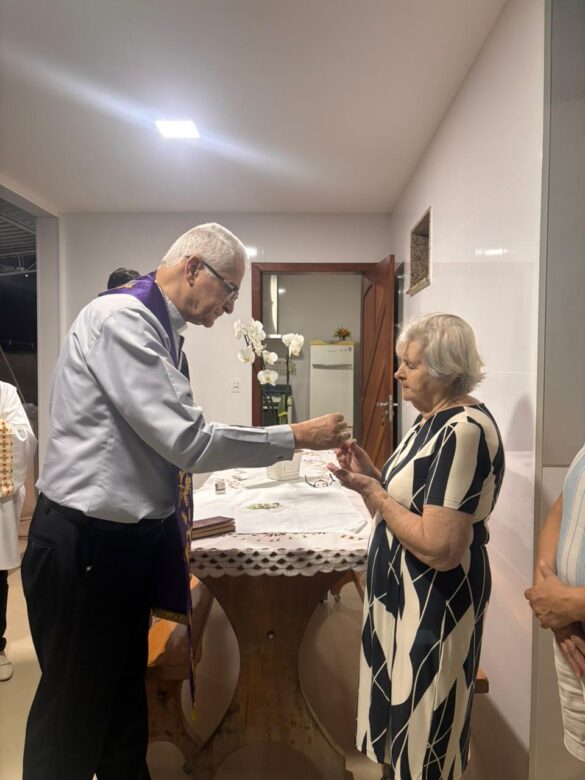 Dom Lauro visita a Paróquia São Sebastião de Lindenberg