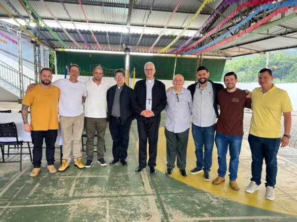 Dom Lauro visita a Paróquia São Sebastião de Lindenberg