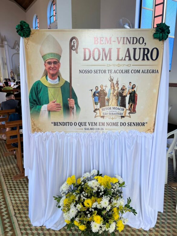 Dom Lauro visita a Paróquia São Sebastião de Lindenberg