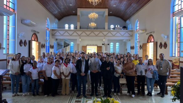Dom Lauro visita a Paróquia São Sebastião de Lindenberg