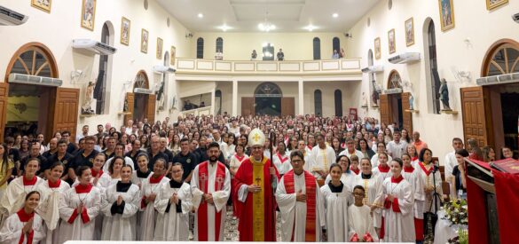 Dom Lauro visita a Paróquia São Sebastião de Lindenberg