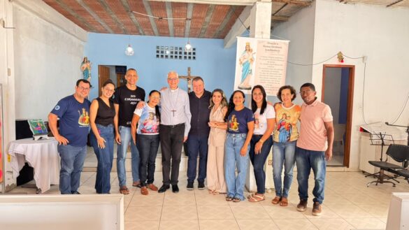 WhatsApp Image 2026-07-13 at 13.48.23 Dom Lauro visita a Paróquia São João Paulo II, em Linhares