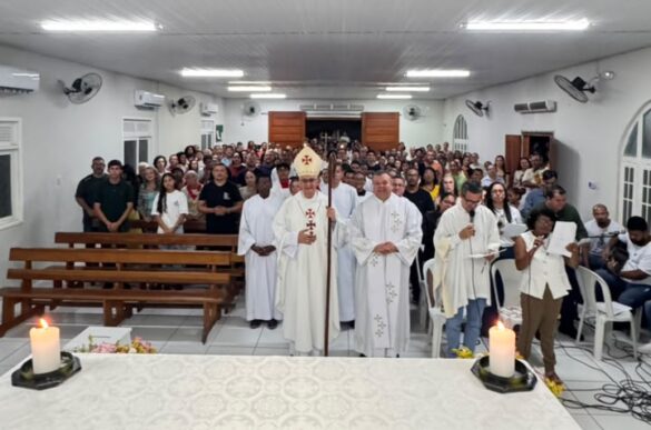 WhatsApp Image 2026-07-13 at 13.48.24 (3) Dom Lauro visita a Paróquia São João Paulo II, em Linhares