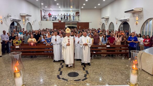 WhatsApp Image 2026-07-13 at 13.50.39 Dom Lauro visita a Paróquia São João Paulo II, em Linhares